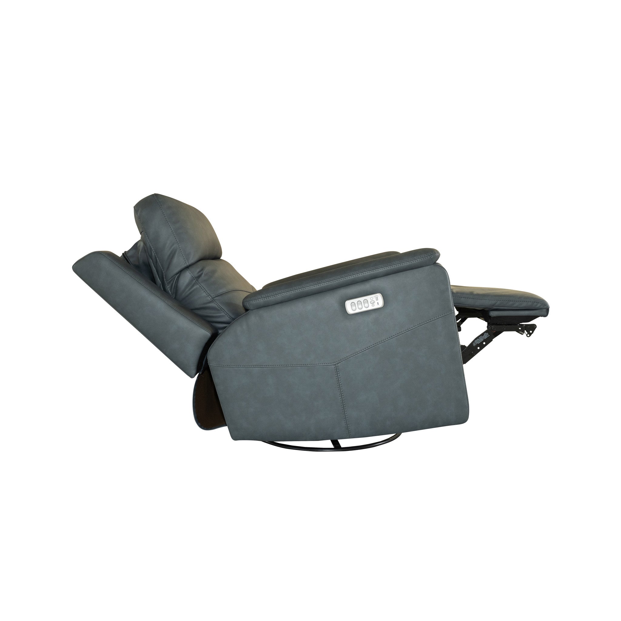 Vernon Admiral Fabric Power Swivel Gliding Recliner with Power Headrest, Lumbar, Heat & Massage 12 Vernon Admiral Fabric Power Swivel Gliding Recliner with Power Headrest, Lumbar, Heat & Massage