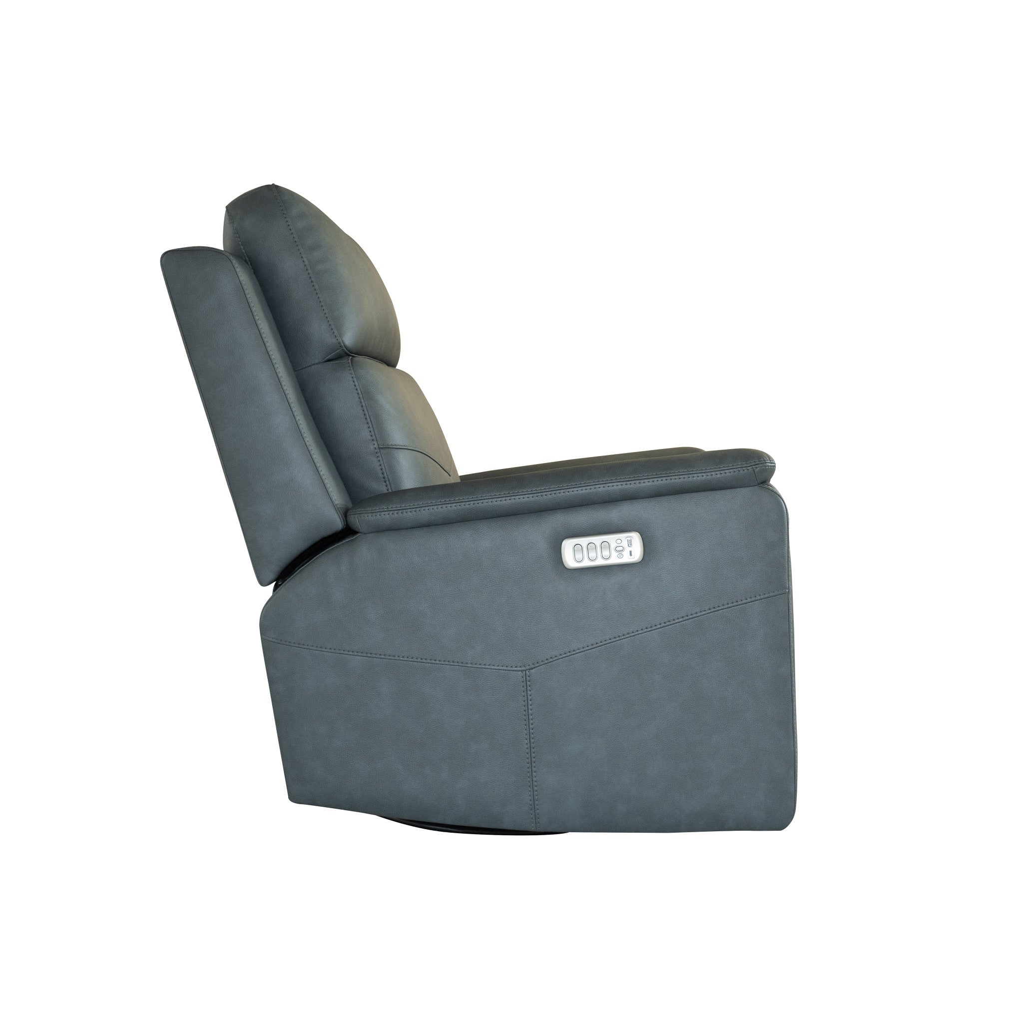 Vernon Admiral Fabric Power Swivel Gliding Recliner with Power Headrest, Lumbar, Heat & Massage 5 Vernon Admiral Fabric Power Swivel Gliding Recliner with Power Headrest, Lumbar, Heat & Massage