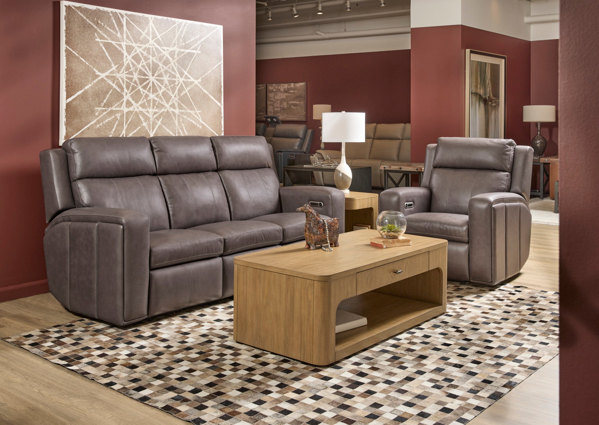 Wyatt Power Reclining Sofa with Power Headrests & Lumbar 8 Wyatt Power Reclining Sofa with Power Headrests & Lumbar