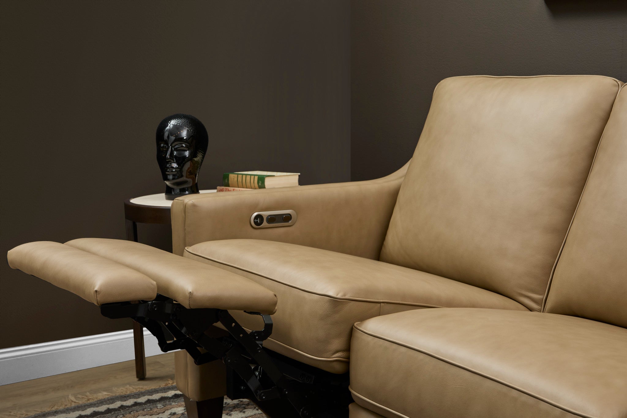 Finley Leather Power Inclining Sofa 6 Finley Leather Power Inclining Sofa