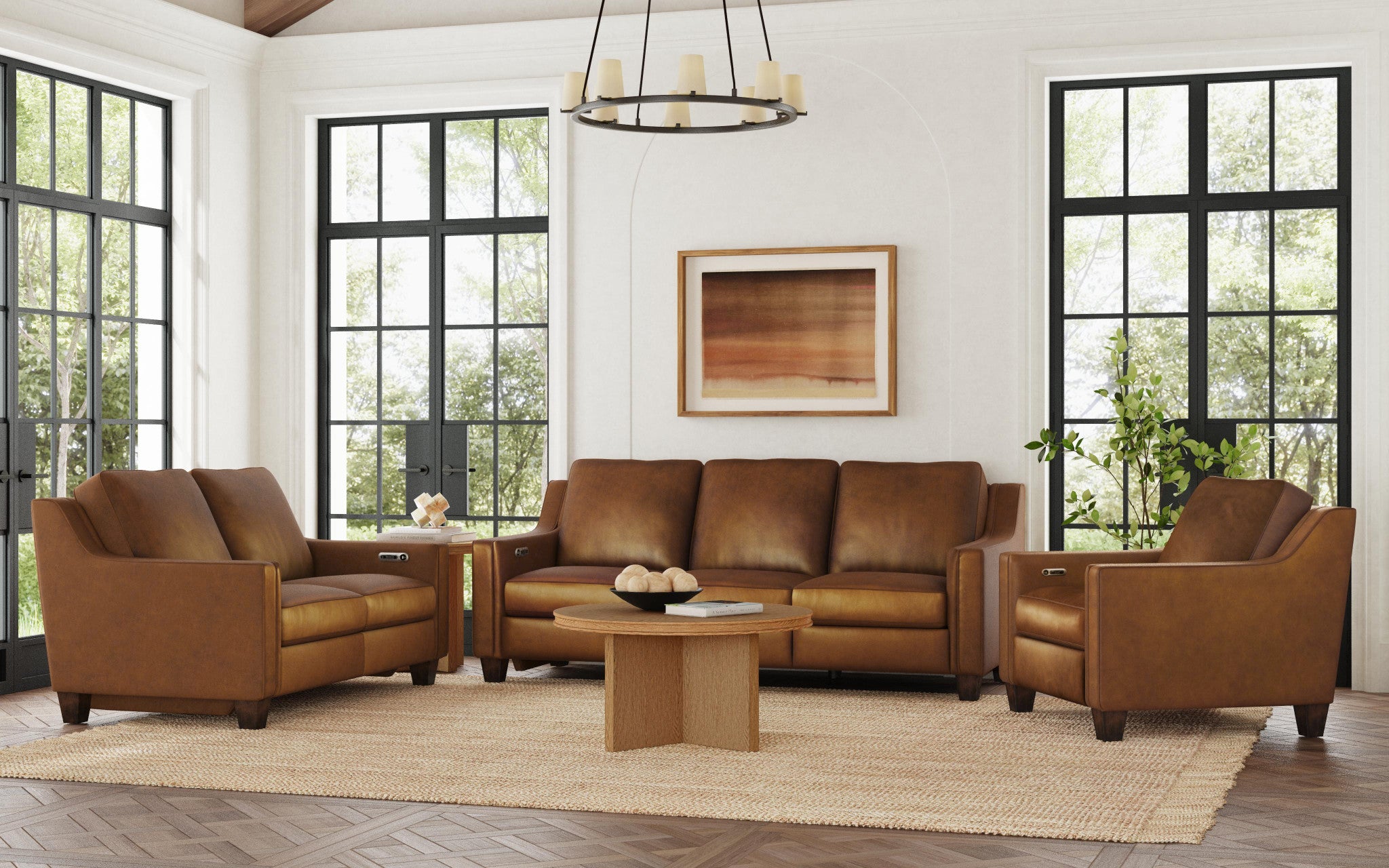 Finley Leather Power Inclining Loveseat 7 Finley Leather Power Inclining Loveseat